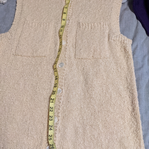Vintage Liz Claiborne Sweater Vest M - Picture 6 of 6
